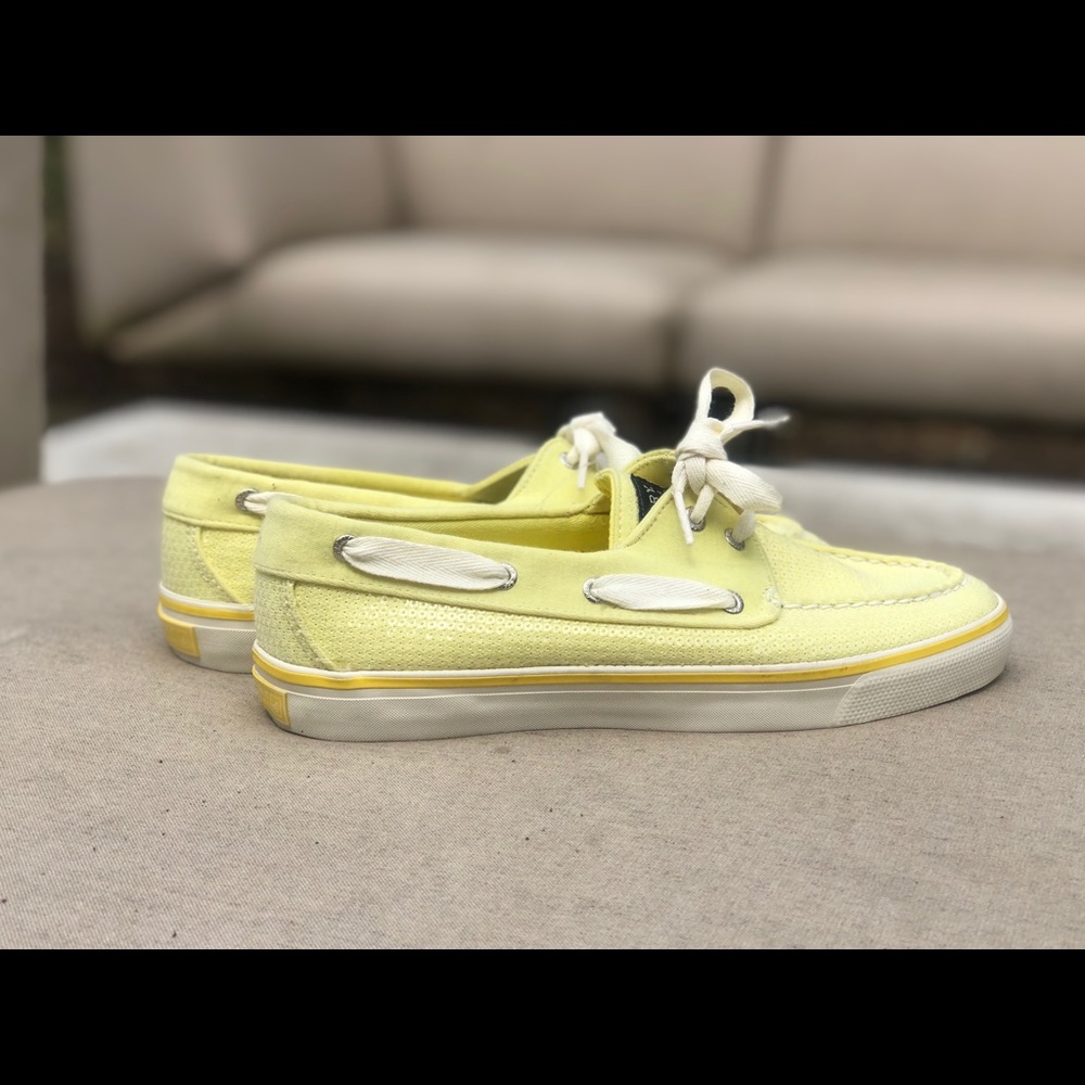 🛍Sperry top-sider yellow🛍.